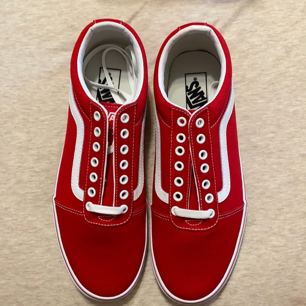 Vans racing red/white
